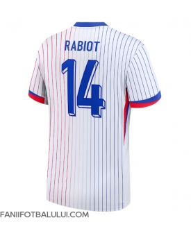 Franța Adrien Rabiot #14 Tricou Fotbal Replică European 2024 Barbati Deplasare